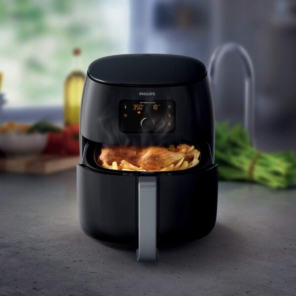 Philips Premium Airfryer XXL with Fat Removal Technology, 3lb/7qt, Black, HD9650/96 - Image 2