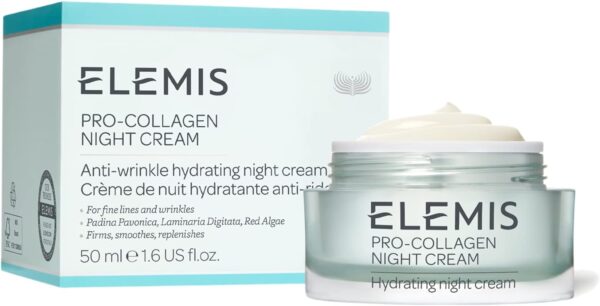 ELEMIS Pro-Collagen Night Cream | Ultra Rich Daily Face Moisturizer Firms, Smoothes and Replenishes the Skin with Antioxidants, 1.6 Fl Oz - Image 2