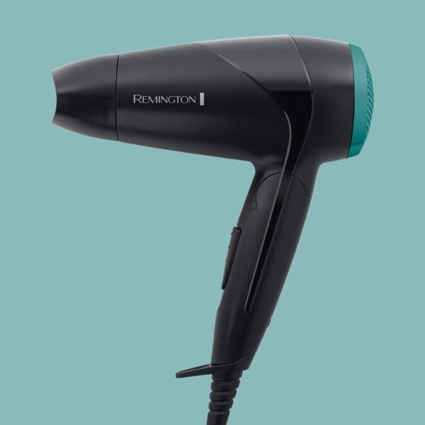 Hair Dryer [Ultra Compact, Lightweight & Powerful] On The Go (2000W, 2 Temperatures Per Speed, Universal Voltage, Hub, Diffuser) Travel Hair Dryer D1500 - Image 5