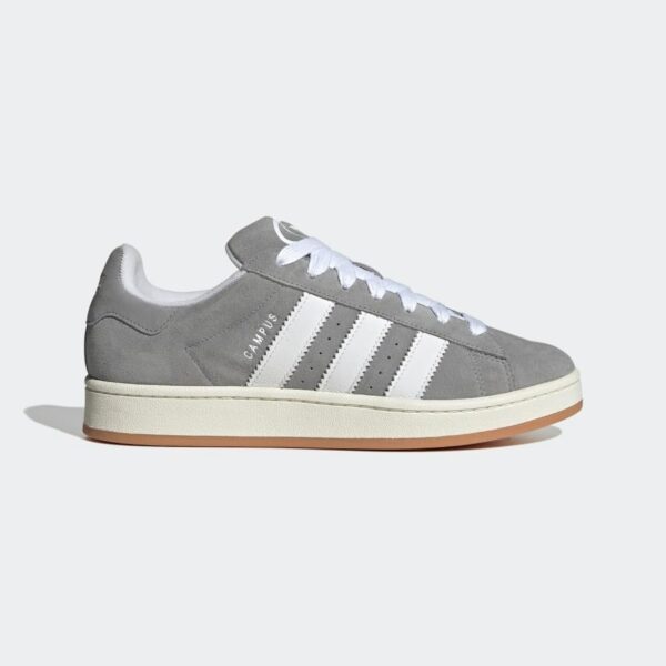 adidas GRETHR/FTWWHT/Owhite Men's Campus 00s Grey threeFtwr White 10.5 - Image 5