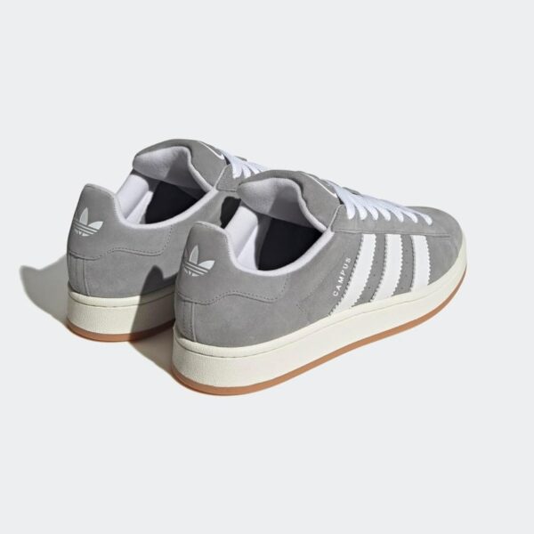 adidas GRETHR/FTWWHT/Owhite Men's Campus 00s Grey threeFtwr White 10.5 - Image 7